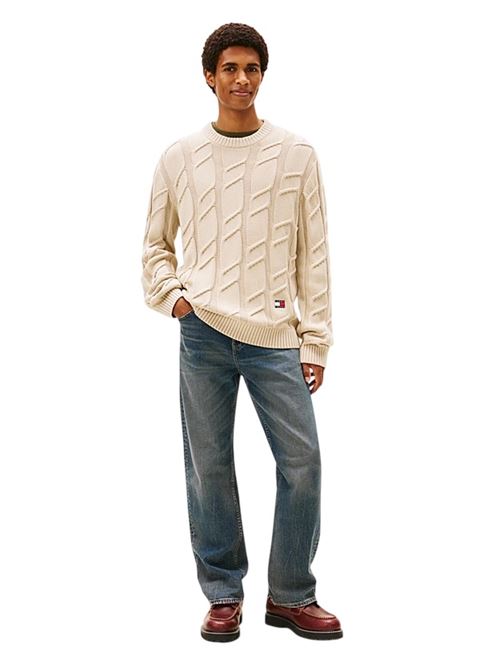 maglia Tommy Jeans | DM0DM22355ABY BEIGE